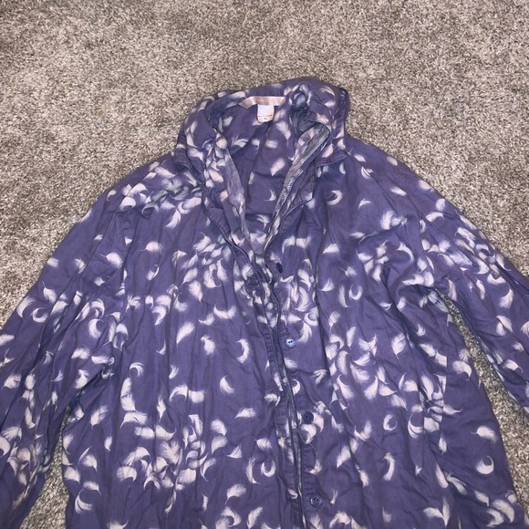 Victorias Secret Blue & White Button Down top sz M - Picture 4 of 7